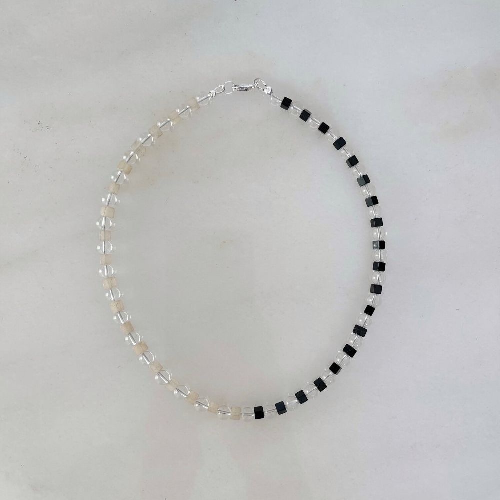 Sea + Pattern Balance Necklace - Picture 2 of 3